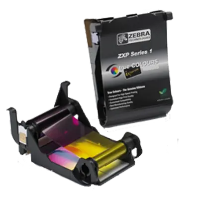 Zebra ZXP Series 1 YMCKO Full Color Ribbon - 100 images